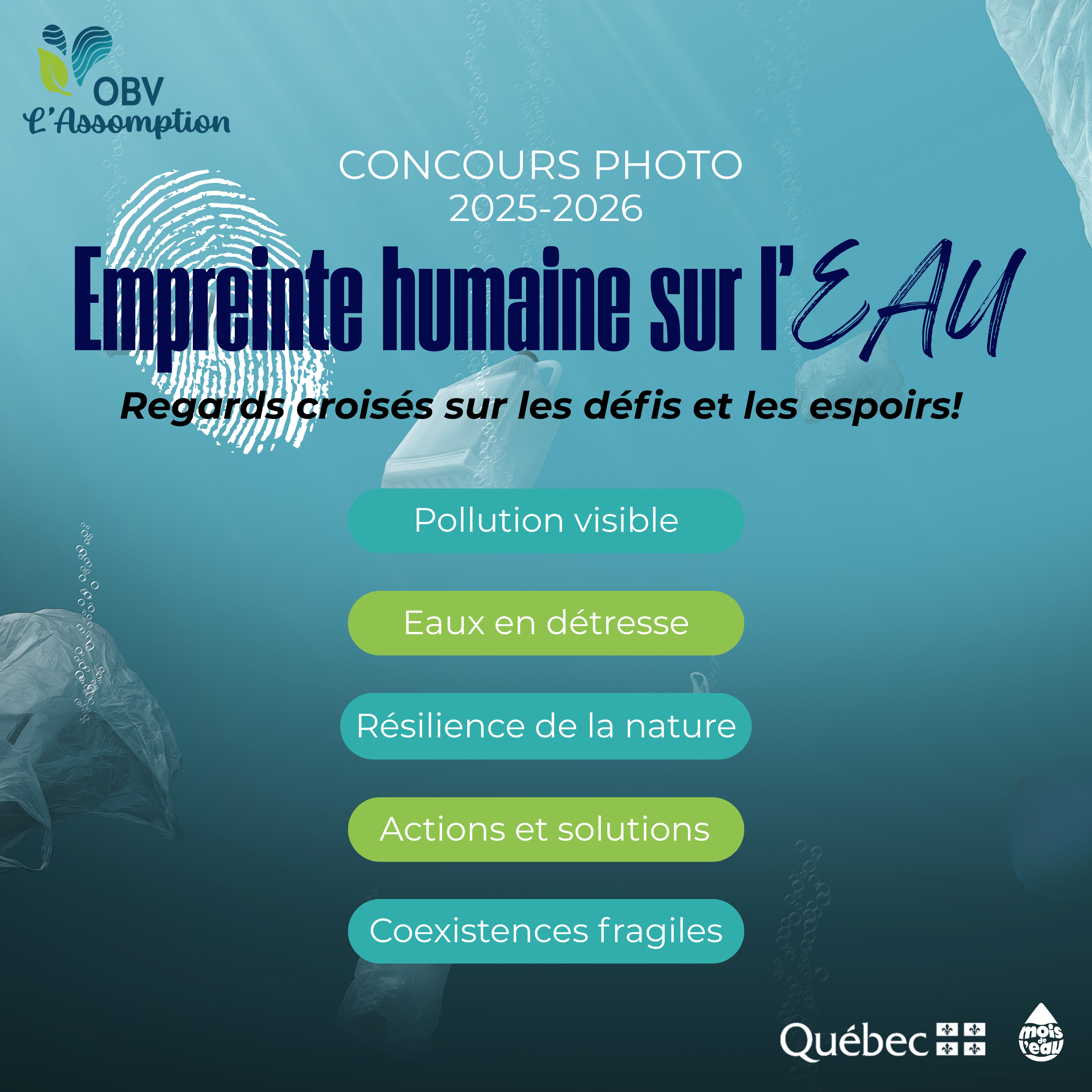 Concours photo – Empreinte humaine sur l’EAU