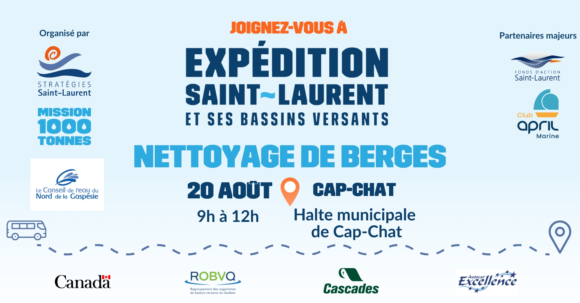 Grand nettoyage citoyen à Cap-Chat