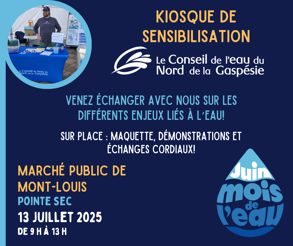 Kiosque de sensibilisation | Marché public de Mont-Louis