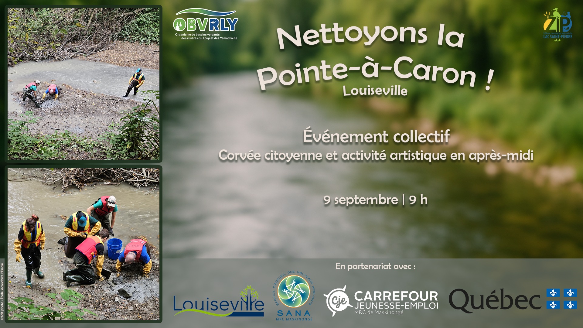 Nettoyons la Pointe-à-Caron