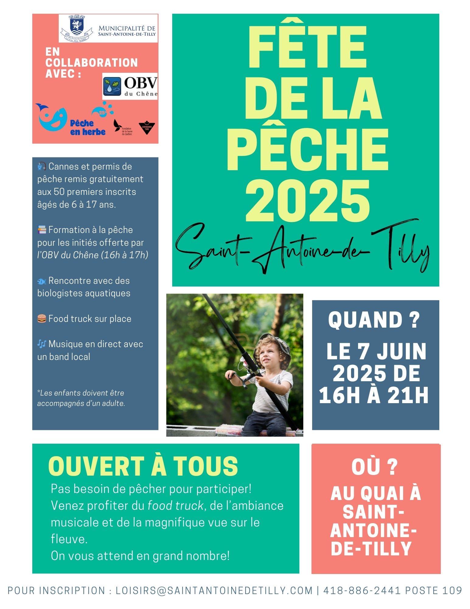 Fête de la pêche - Saint-Antoine-de-Tilly