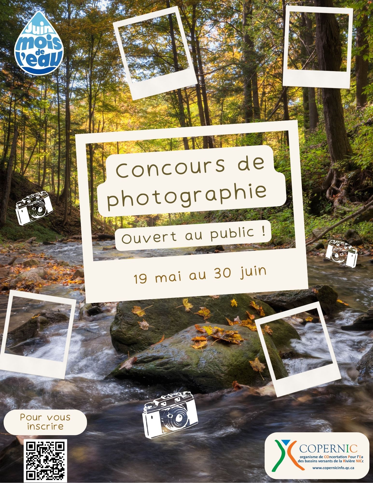 Concours de photo : L'eau, dans toute sa diversité au Centre-du-Québec et en Estrie