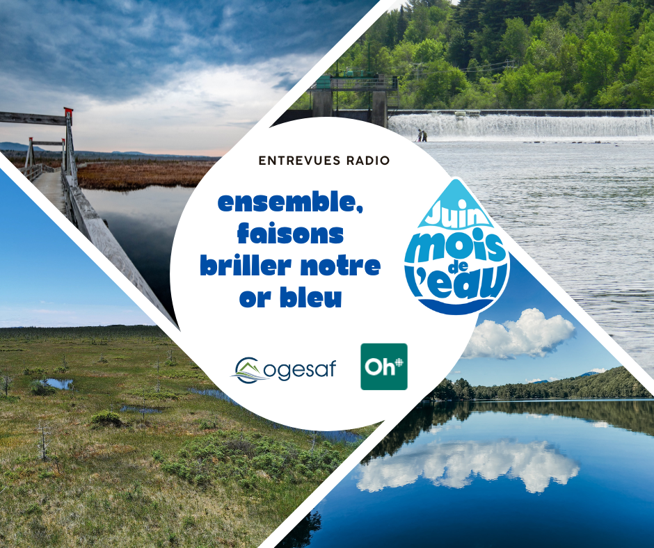 Capsule radio en Estrie - Mois de l'eau