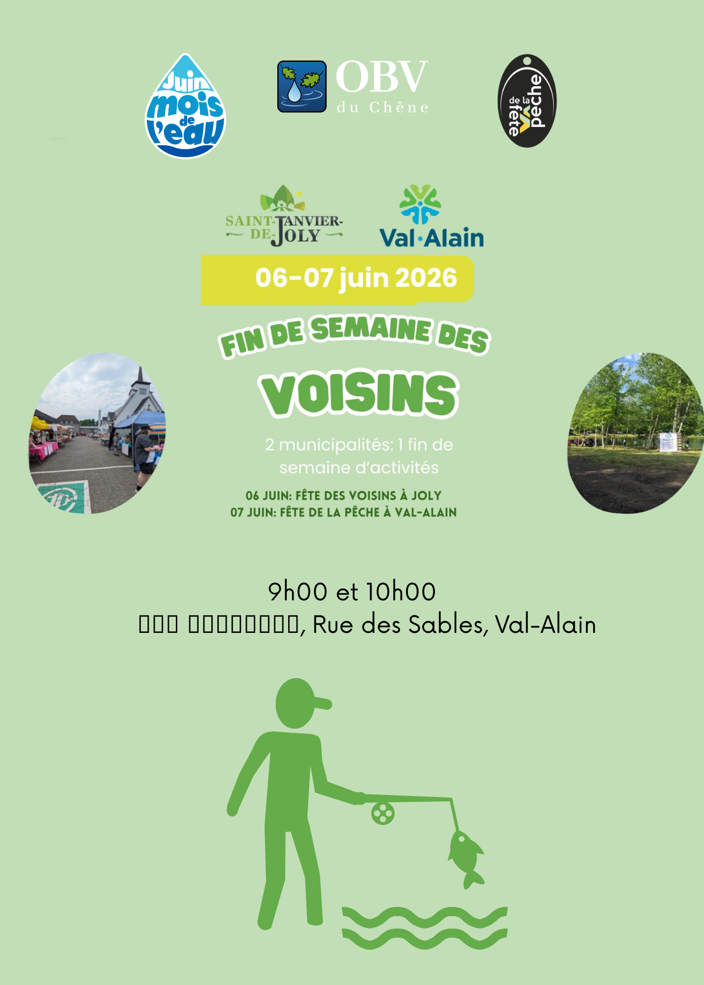Fête de la pêche - Val-Alain