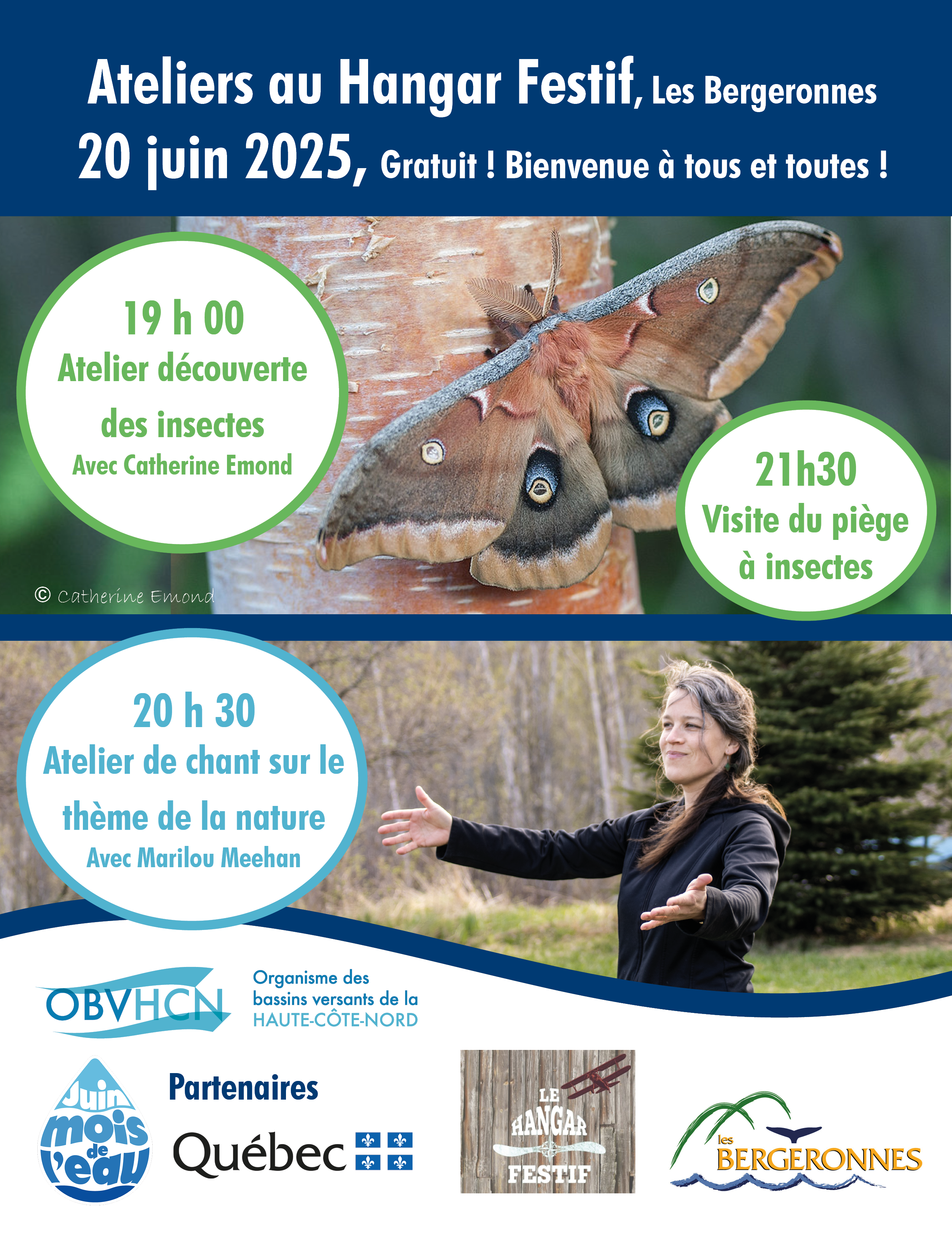 Ateliers sur le thème de la nature - Les Bergeronnes