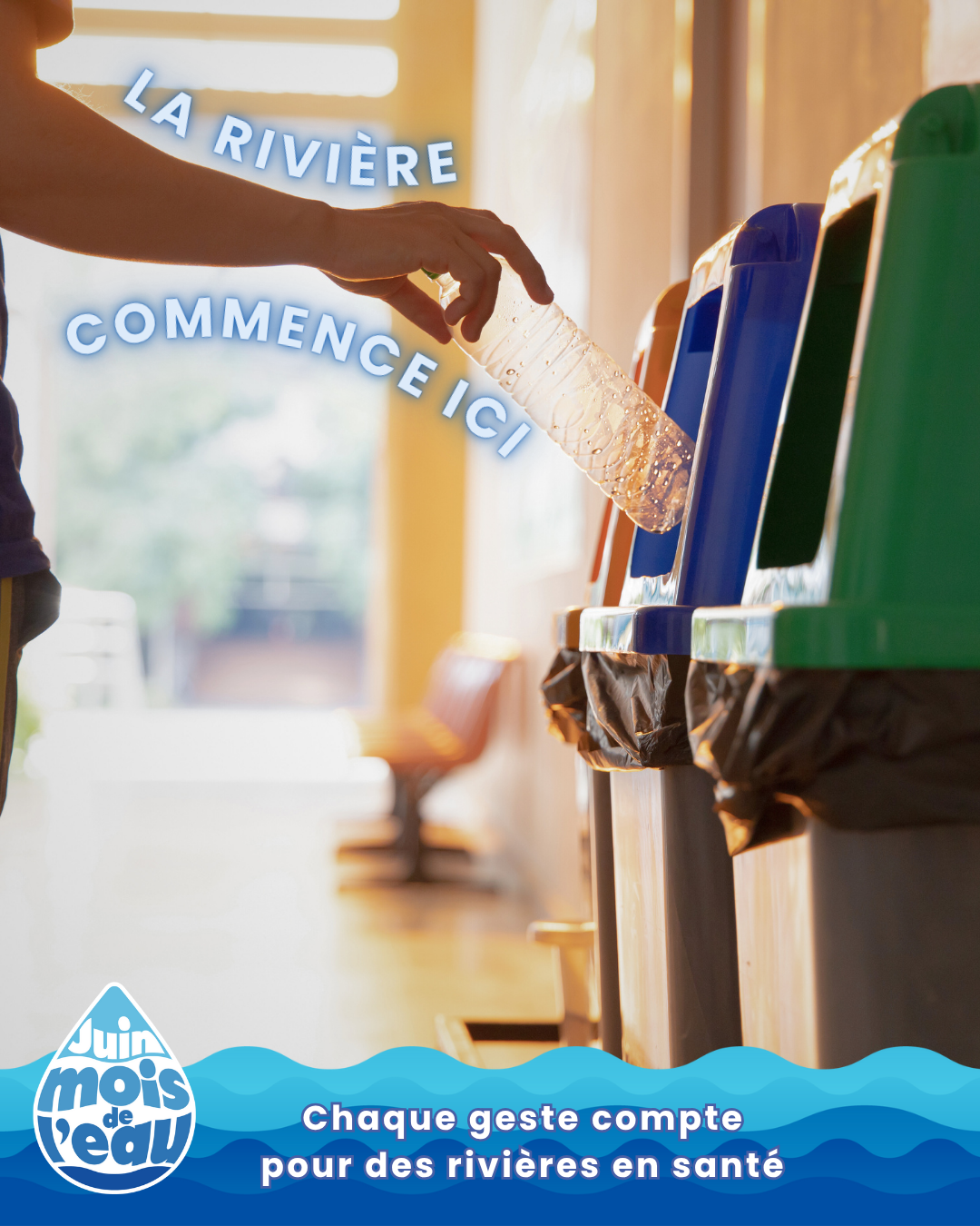 Campagne de sensibilisation – Protéger l’eau, un geste à la fois - En ligne
