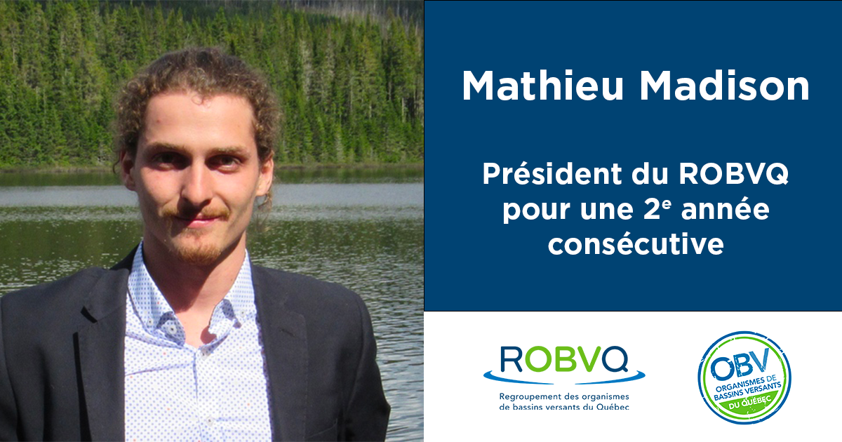 Mathieu Madison, président du ROBVQ